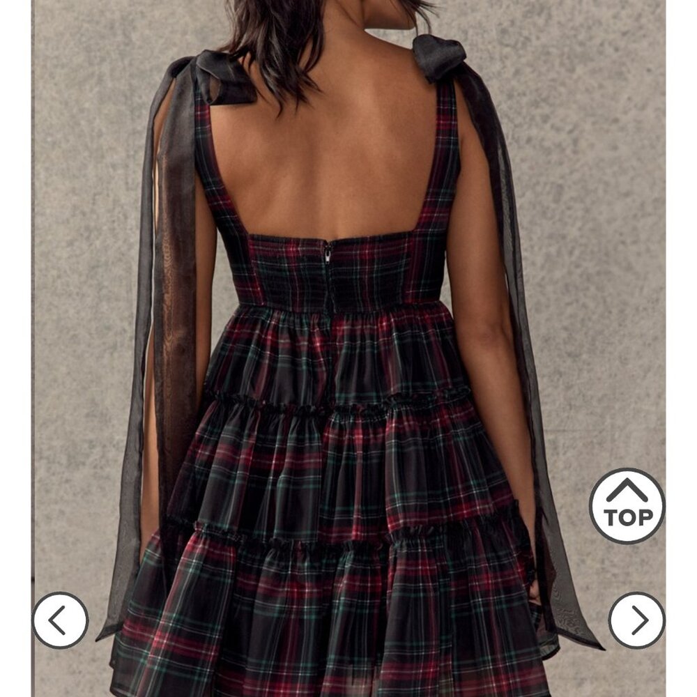 IN SEARCH OF - Francesca's Plaid Mini Dress